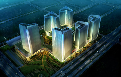 大族广场-溢彩城购物中心外观图