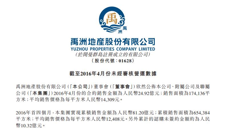 ���޵ز���4�����۽��ͬ����163%