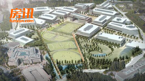 ΢��2.5����Ԫ�����ܲ�԰�������ľ޴�칫¥