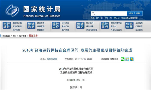 �й�2018�����������ֵΪ90����Ԫ ͬ������6.6%