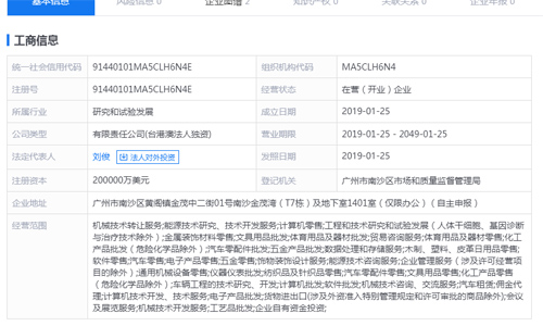 ���������쳵��˾ ע���ʱ�20����Ԫ