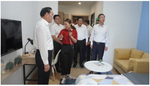 徐州市委领导参观调研新盛贝客