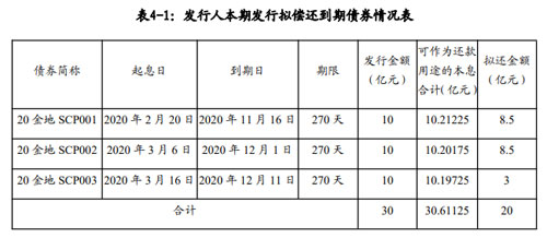 ����ⷢ��20��Ԫ����Ʊ�� ���ڳ�������ծȯ