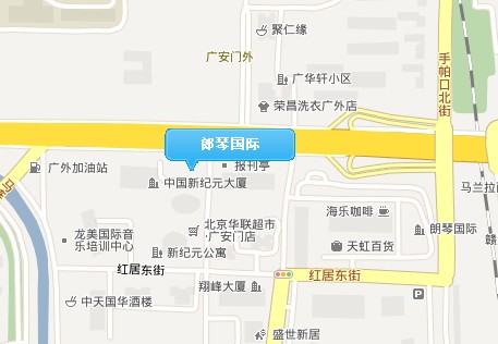 郎琴国际地图